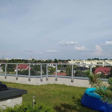 Sunny Penthouse With Roof Gardens Overlooking The Warsaw Palace Of Culture Pruszkow Luaran gambar